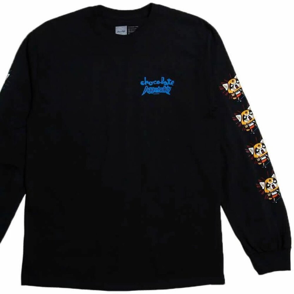 Chocolate X Aggretsuko Long Sleeve Tee